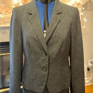 The Limited Collection (original store) Grey Suit, Size L Blazer & Size 12 pant
